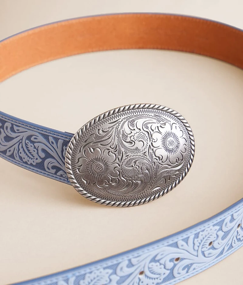 Embossed Western Belt