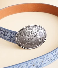 Embossed Western Belt