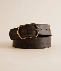Faux Leather Belt
