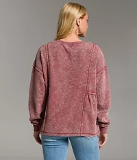 Raw Edge Washed Thermal