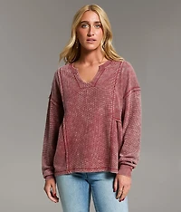 Raw Edge Washed Thermal