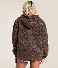 Washed Cheetah Hoodie