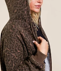 Washed Cheetah Hoodie