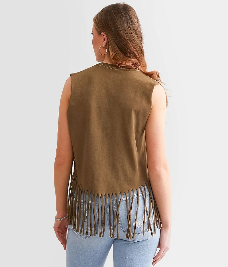 Chevy Camaro Fringe Tank Top
