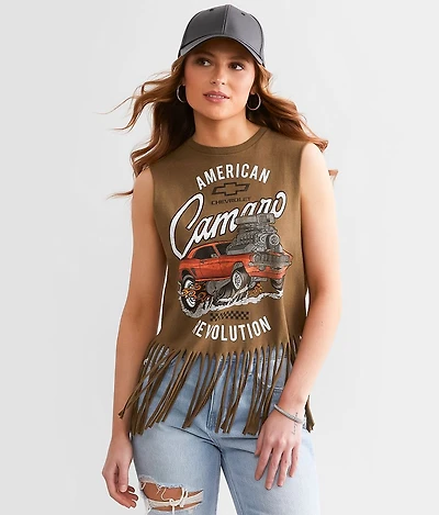Chevy Camaro Fringe Tank Top