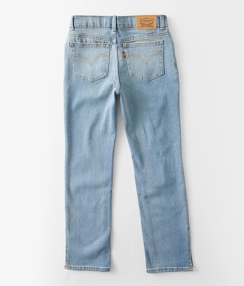 Girls - High Rise Ankle Straight Jean