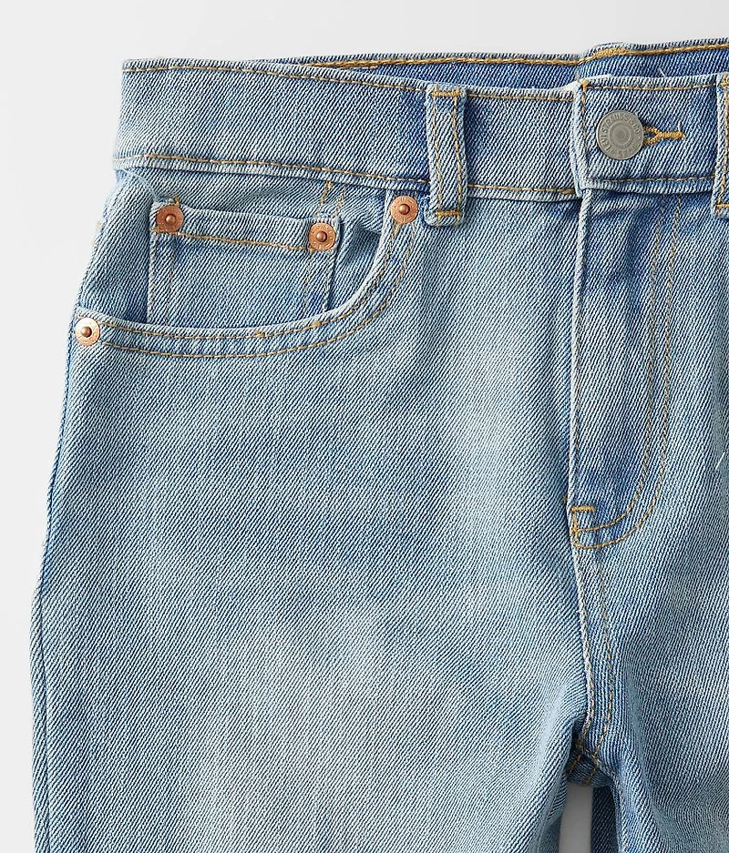 Girls - High Rise Ankle Straight Jean