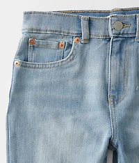 Girls - High Rise Ankle Straight Jean