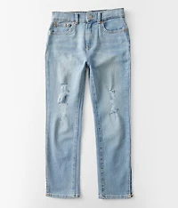 Girls - High Rise Ankle Straight Jean