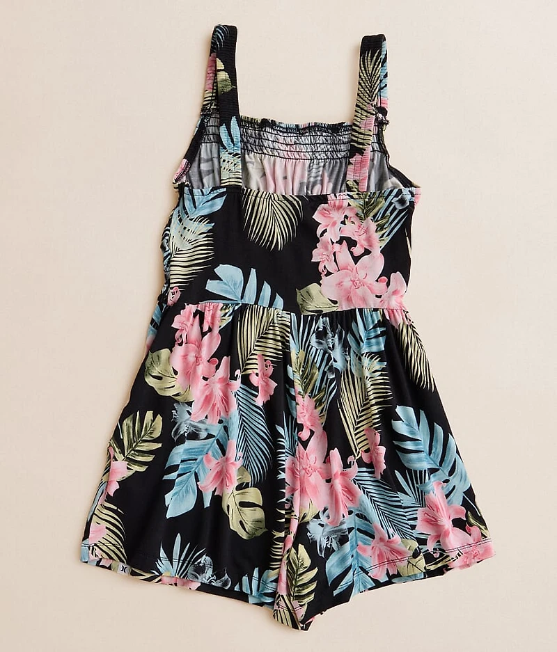 Girls - Tropical Floral Romper