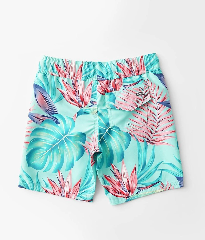 Little Boys - Tropical Print Swim Trunks