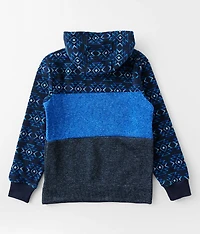 Boys - Blocked Blanket Hoodie