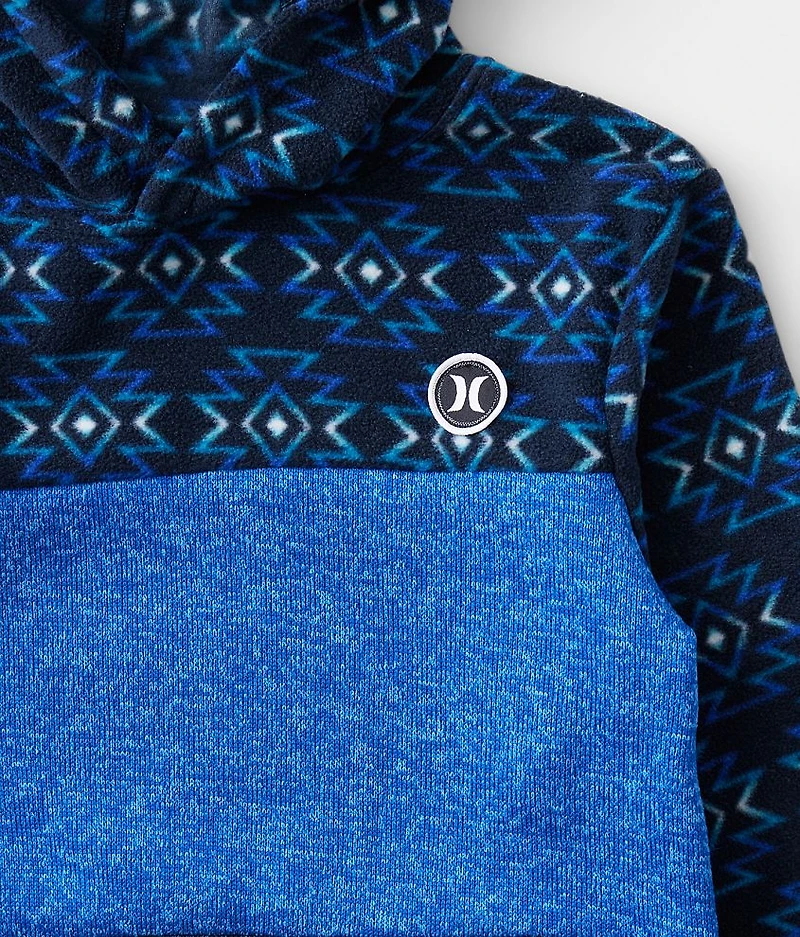 Boys - Blocked Blanket Hoodie