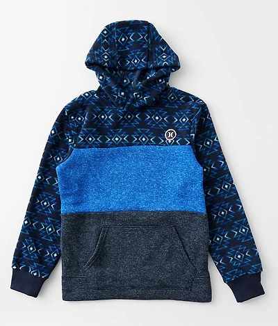 Boys - Blocked Blanket Hoodie