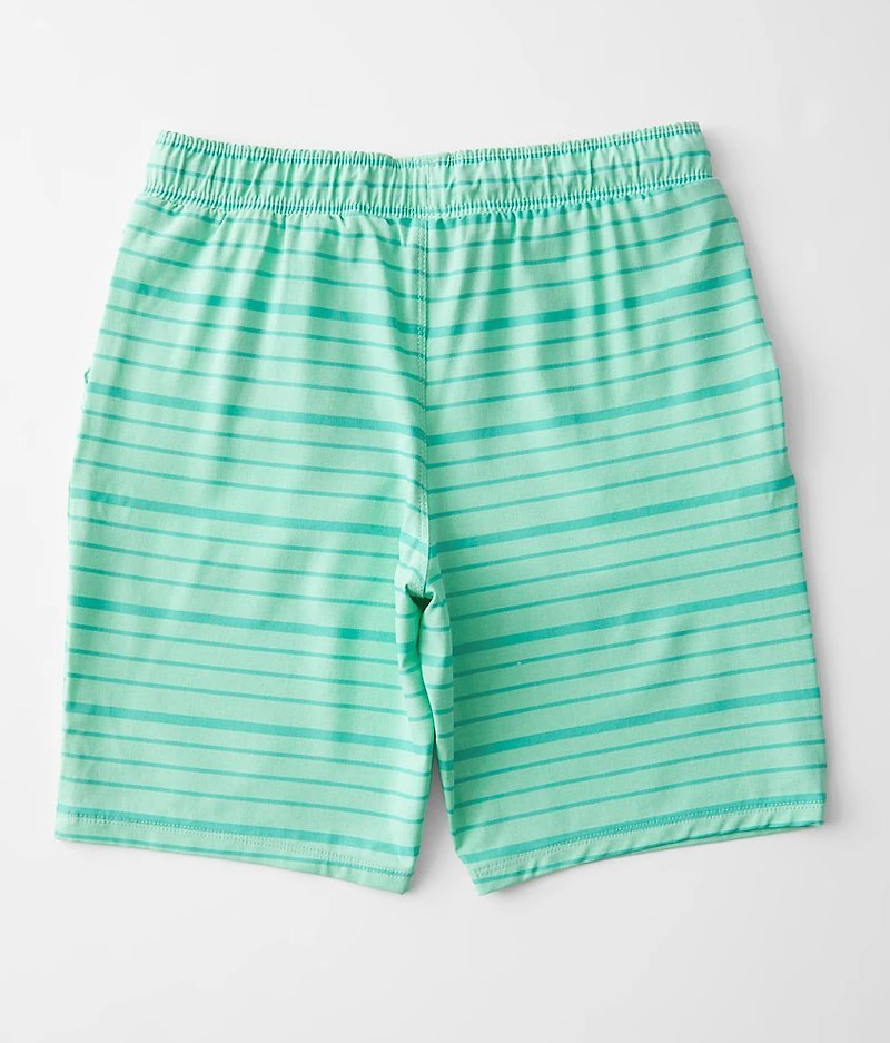 Boys - Striped Hybrid Stretch Walkshort