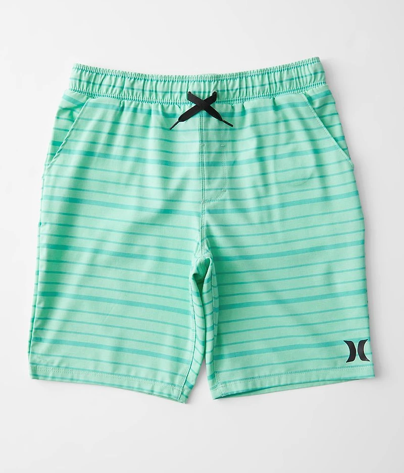 Boys - Striped Hybrid Stretch Walkshort
