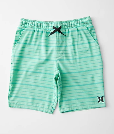 Boys - Striped Hybrid Stretch Walkshort