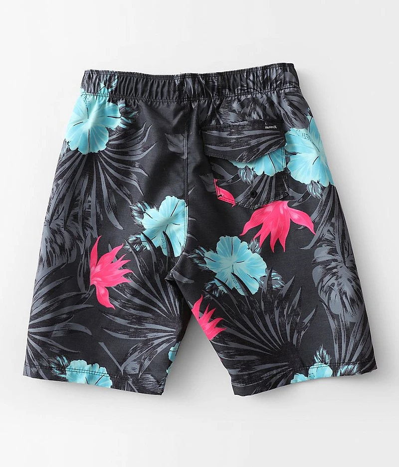 Boys - Tropical Floral Swim Trunks