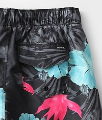 Boys - Tropical Floral Swim Trunks