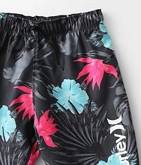 Boys - Tropical Floral Swim Trunks
