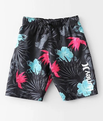 Boys - Tropical Floral Swim Trunks