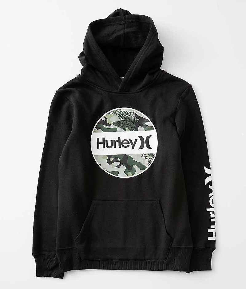 Boys - O&O Camo Hooded Sweatshirt