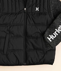Boys - 2fer Puffer Hooded Jacket
