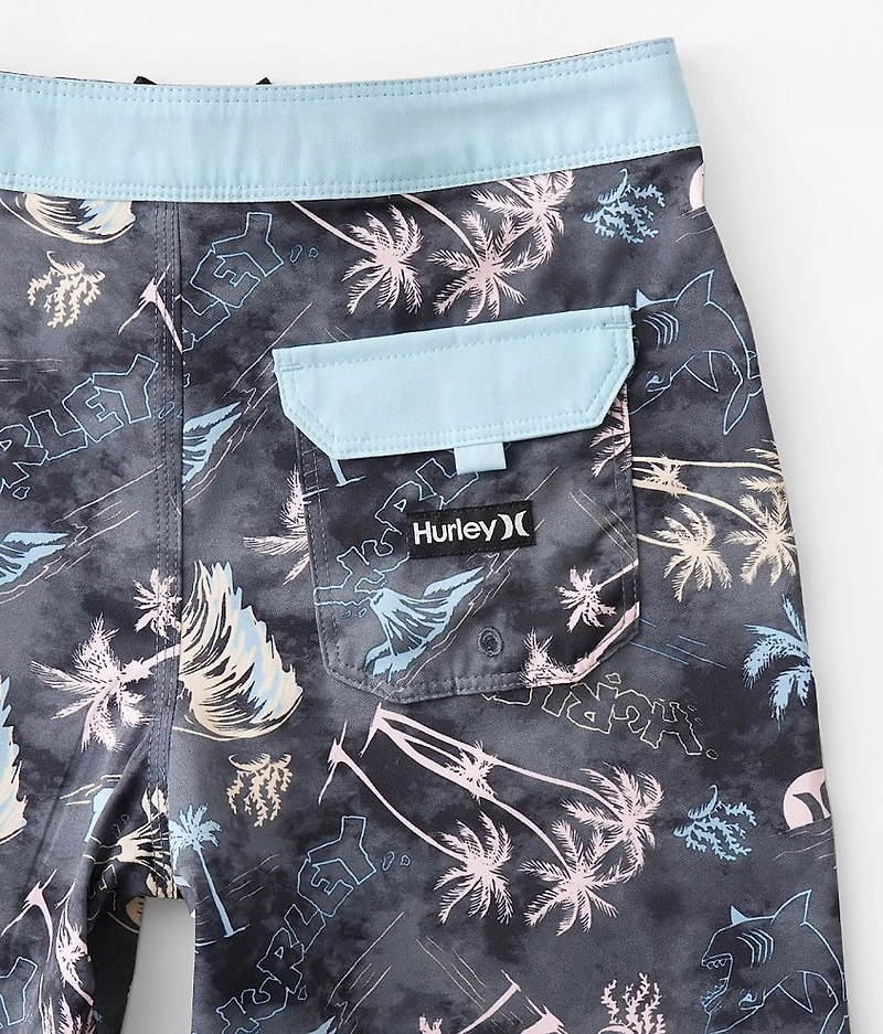 Boys - Volcano Doodle Stretch Boardshort