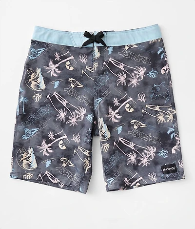 Boys - Volcano Doodle Stretch Boardshort
