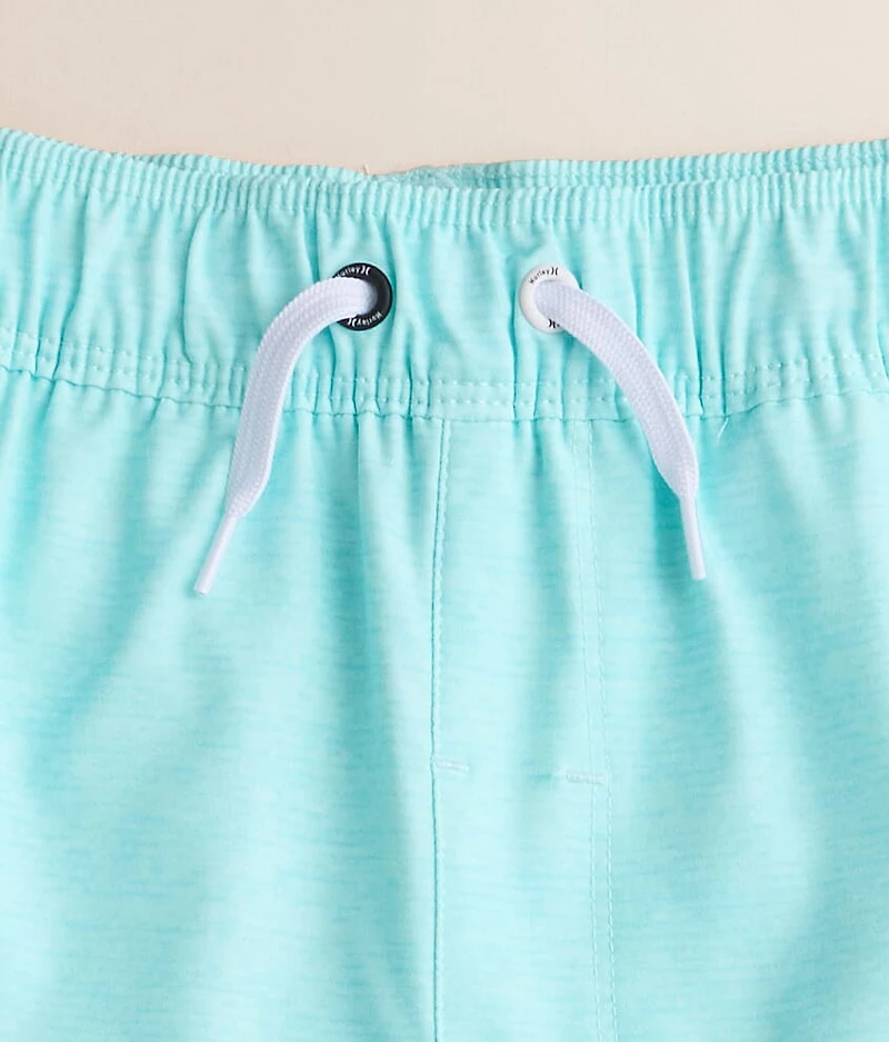 Boys - Heather Stretch Swim Trunks