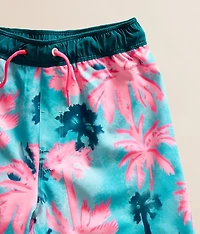 Boys - Pop Color Palm Swim Trunks