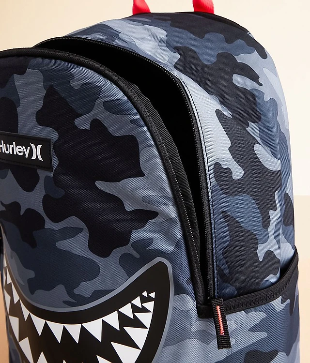Hurley Boys Crusher Camo Backpack Brazos Mall