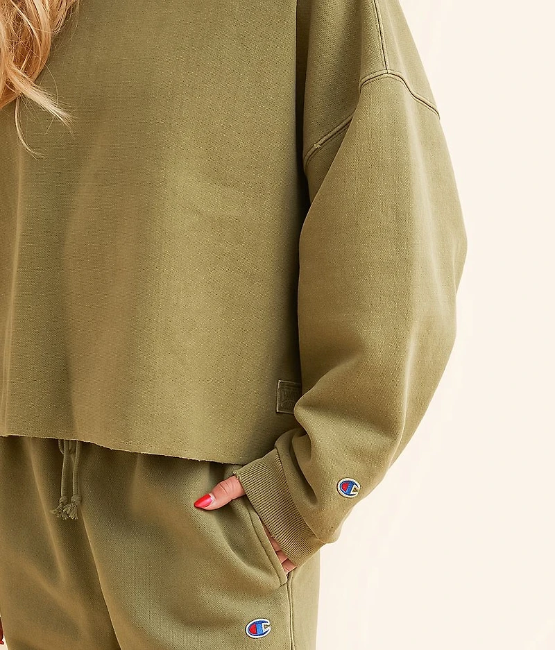 Vintage Reverse Weave Oversized Pullover