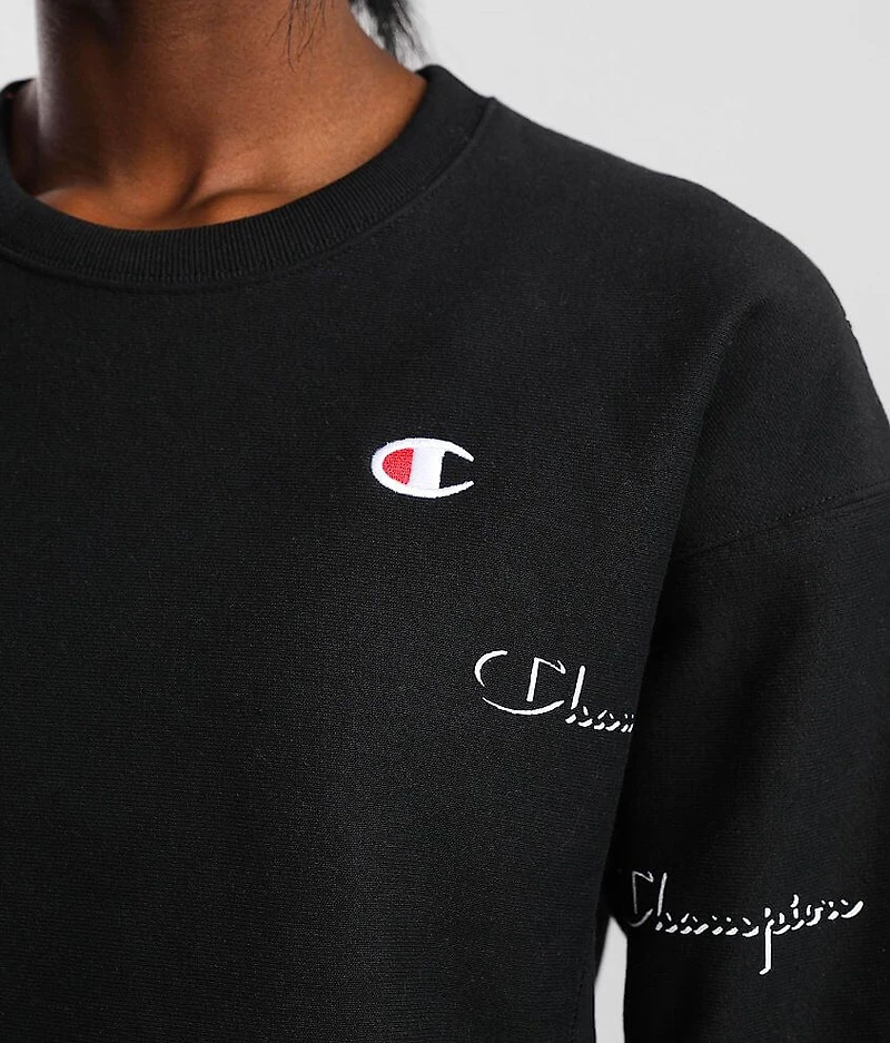 Reverse Weave Pullover