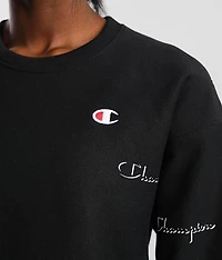 Reverse Weave Pullover
