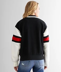 Teddy Fleece Bomber Jacket