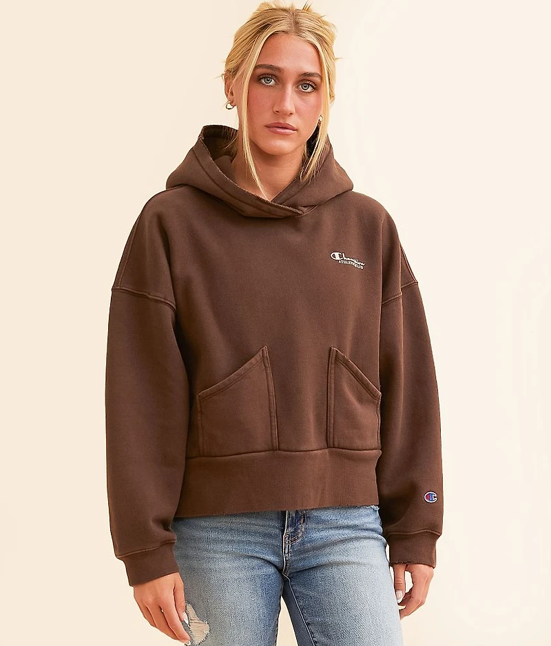 Vintage Wash Reverse Hooded Sweatshirt