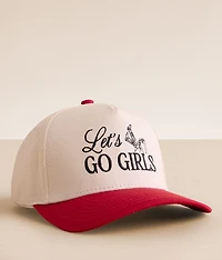 Let's Go Girls Baseball Hat