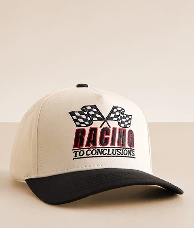 Racing To Conclusions Baseball Hat