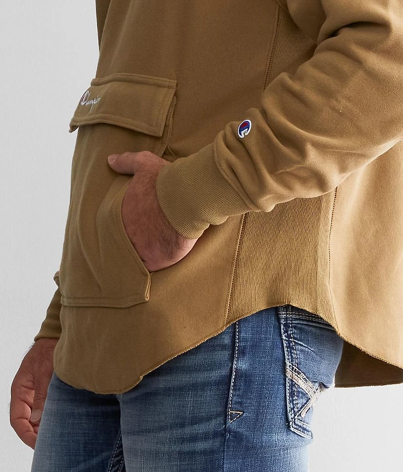 Reverse Weave Hooded Sweatshirt