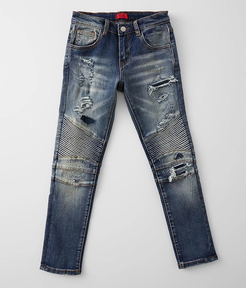 Boys - Gage Moto Taper Stretch Jean