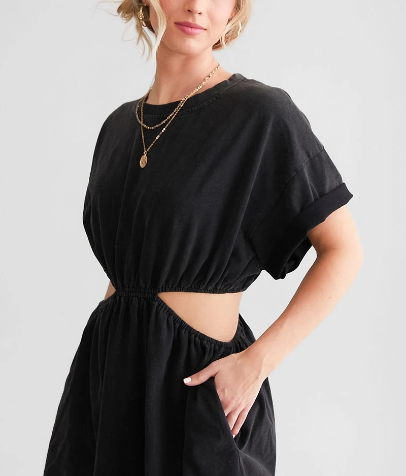 Cut-Out Mini Dress