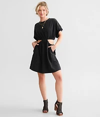 Cut-Out Mini Dress