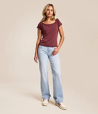 Blake Classic Straight Stretch Cuffed Jean