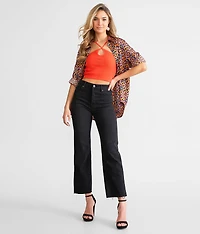 Tracey Cropped Straight Stretch Jean