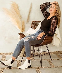 Zoey Pieced Mom Jean