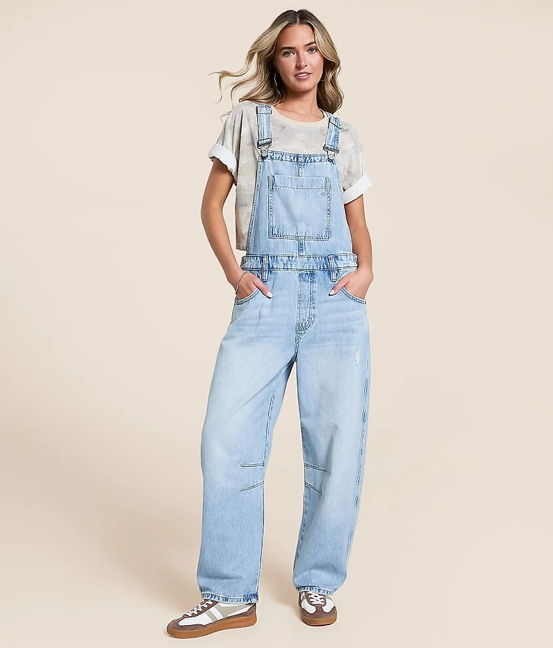 Dylan Barrel Denim Overalls