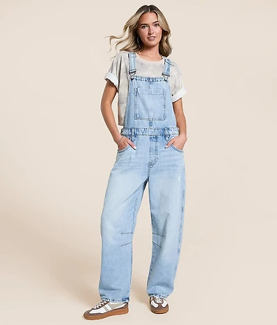 Dylan Barrel Denim Overalls