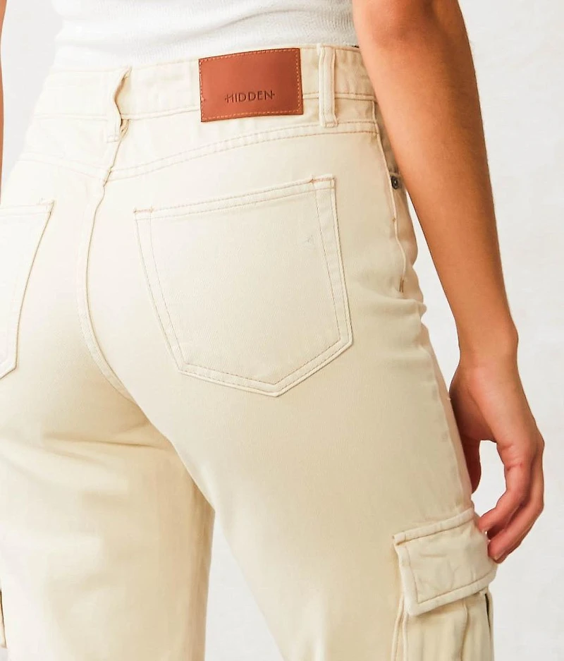 Tracey Cropped Straight Cargo Pant