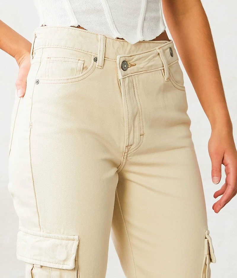 Tracey Cropped Straight Cargo Pant
